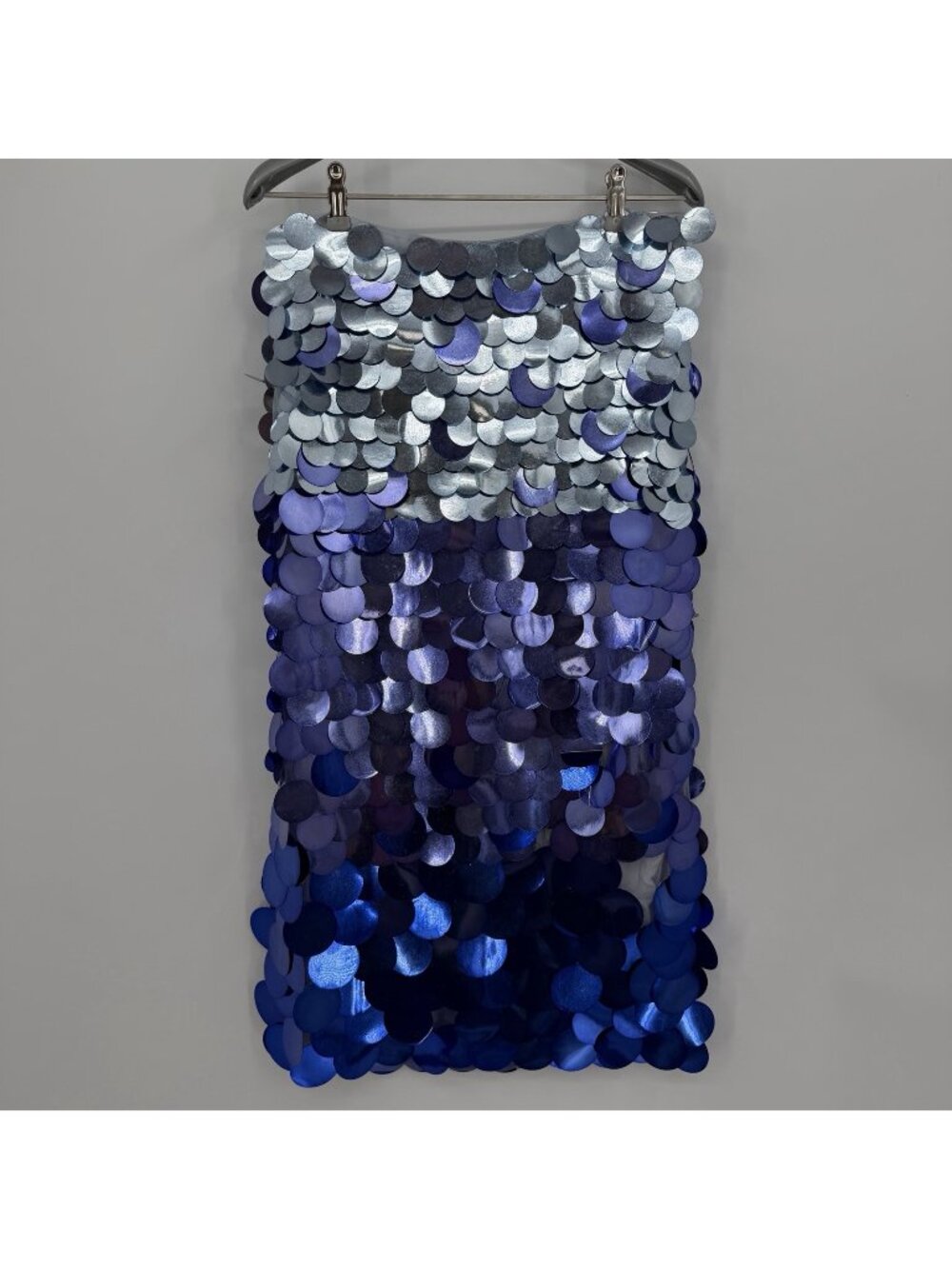 Jonathan Simkhai Elvira Ombre Circle Sequin Midi Skirt size 6 *READ $895